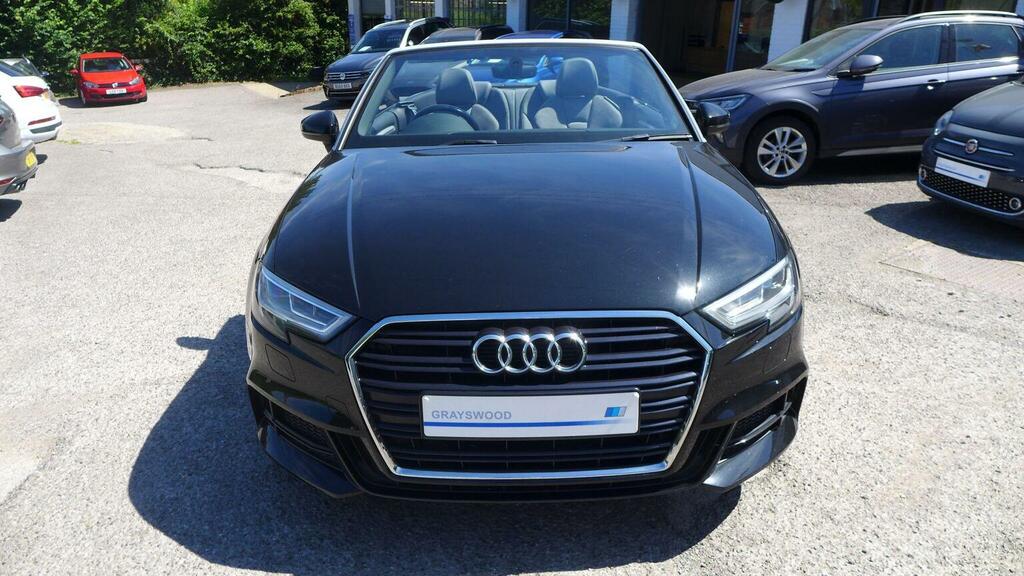 Audi A3 Cabriolet 1.5 Tfsi Cod 35 S Line S Tronic Euro 6 Ss Black #2