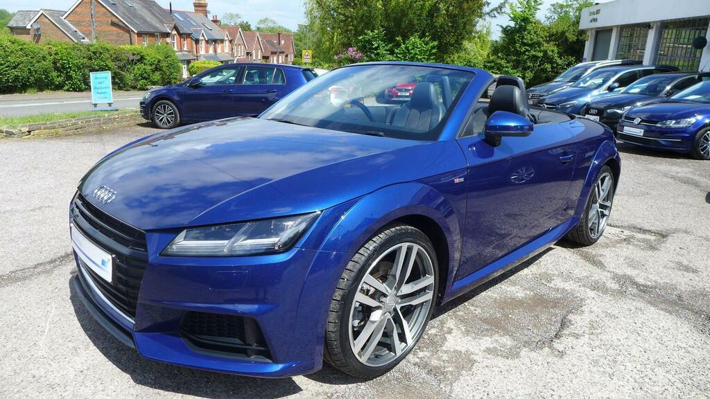 Audi TT 1.8 Tfsi S Line Roadster Euro 6 Ss Blue #2