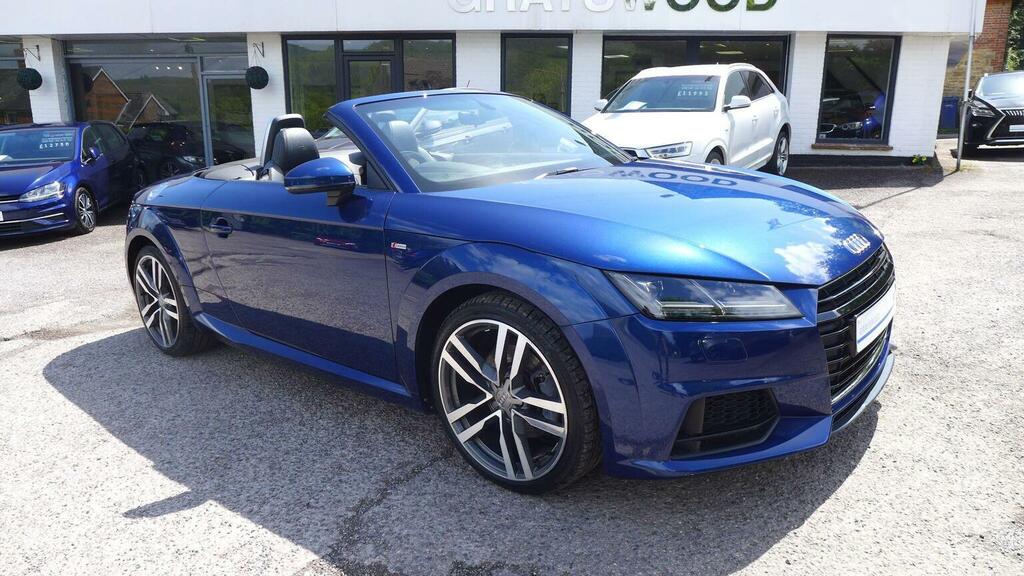 Audi TT 1.8 Tfsi S Line Roadster Euro 6 Ss Blue #4