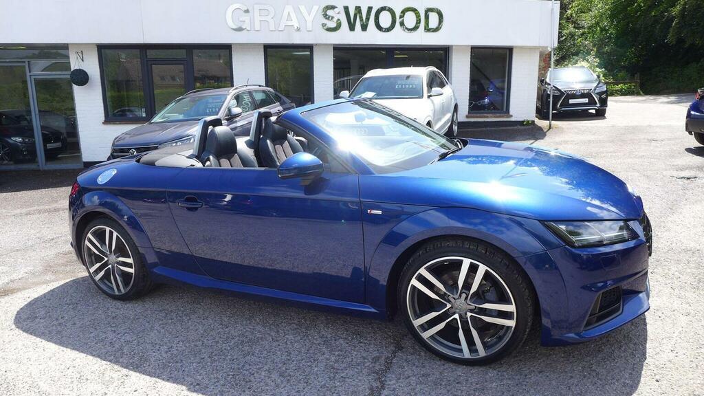 Audi TT 1.8 Tfsi S Line Roadster Euro 6 Ss Blue