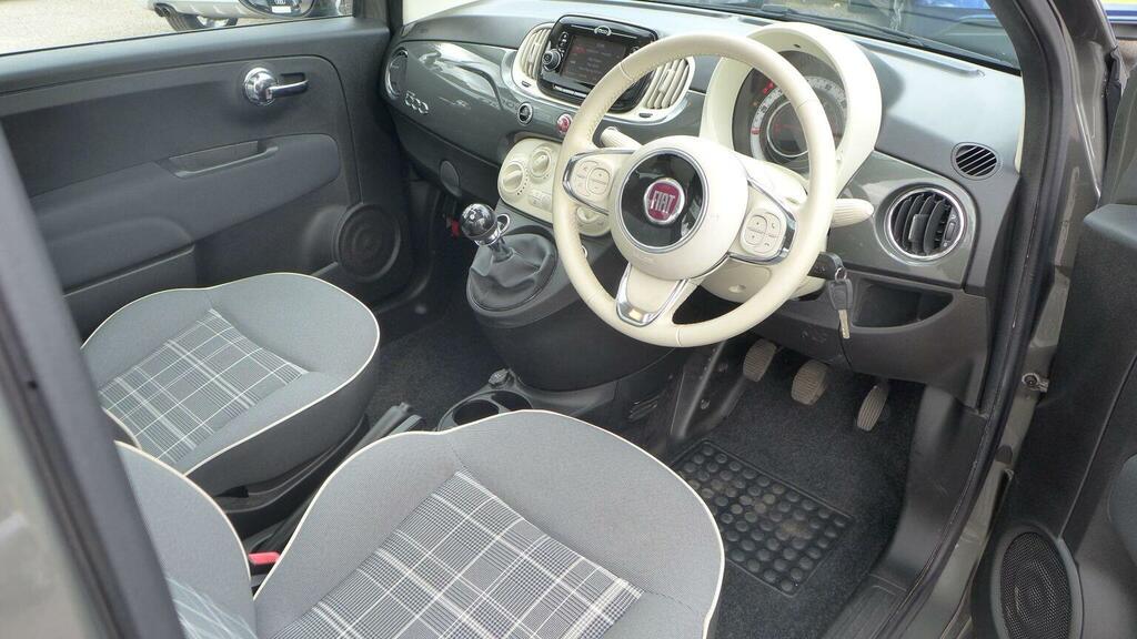 Fiat 500 1.2 Lounge Euro 6 Ss Grey #2
