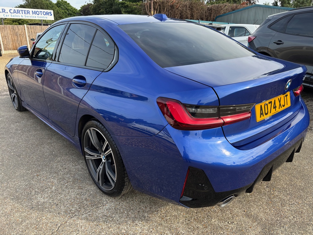 BMW 3 Series 2.0 320I M Sport Euro 6 S S Blue #4