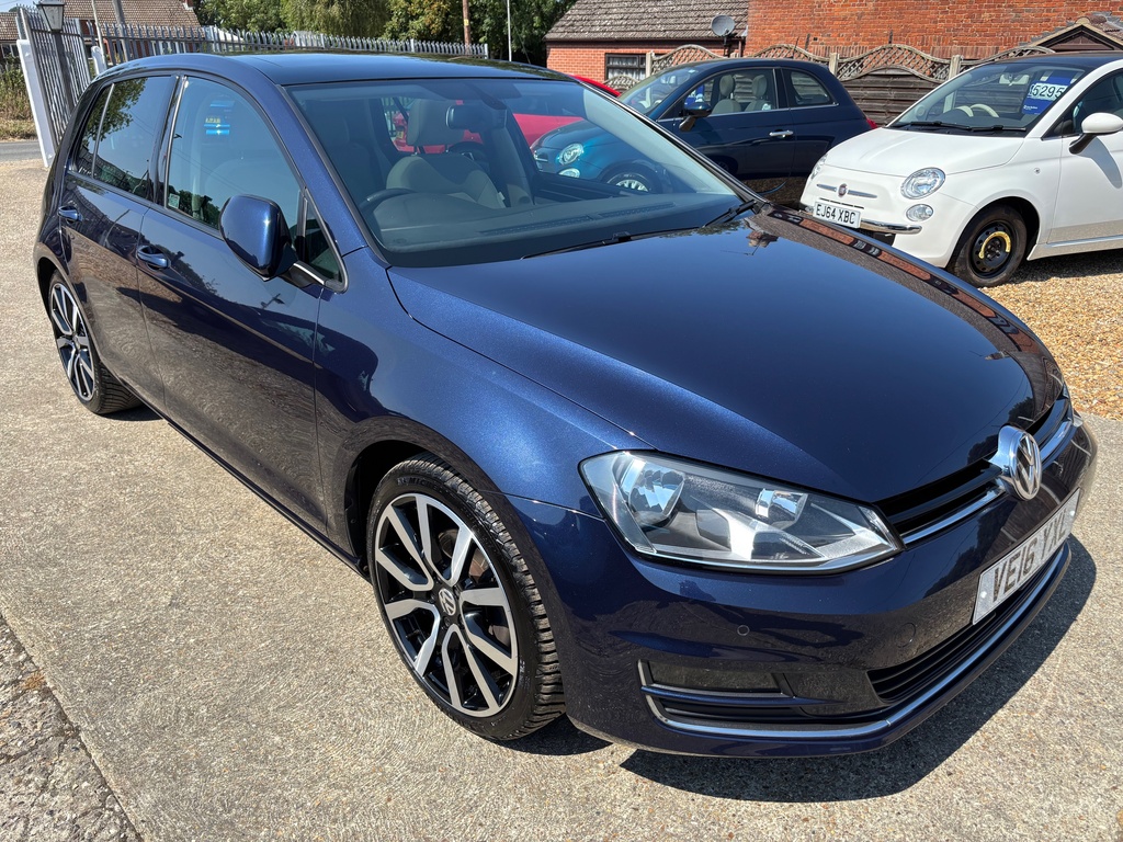 Volkswagen Golf 2.0 Tdi Bluemotion Tech Gt Euro 6 S S Blue