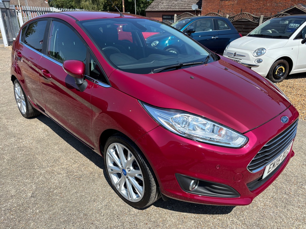 Ford Fiesta 1.0T Ecoboost Titanium X Euro 6 S S Silver