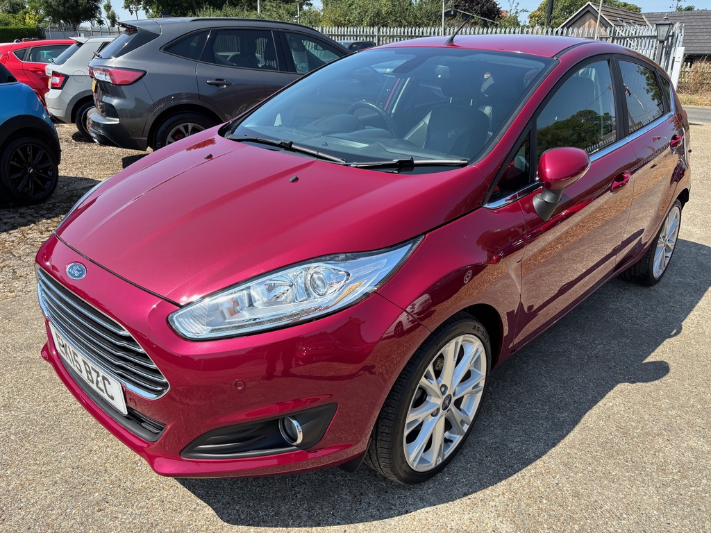 Ford Fiesta 1.0T Ecoboost Titanium X Euro 6 S S Silver #3