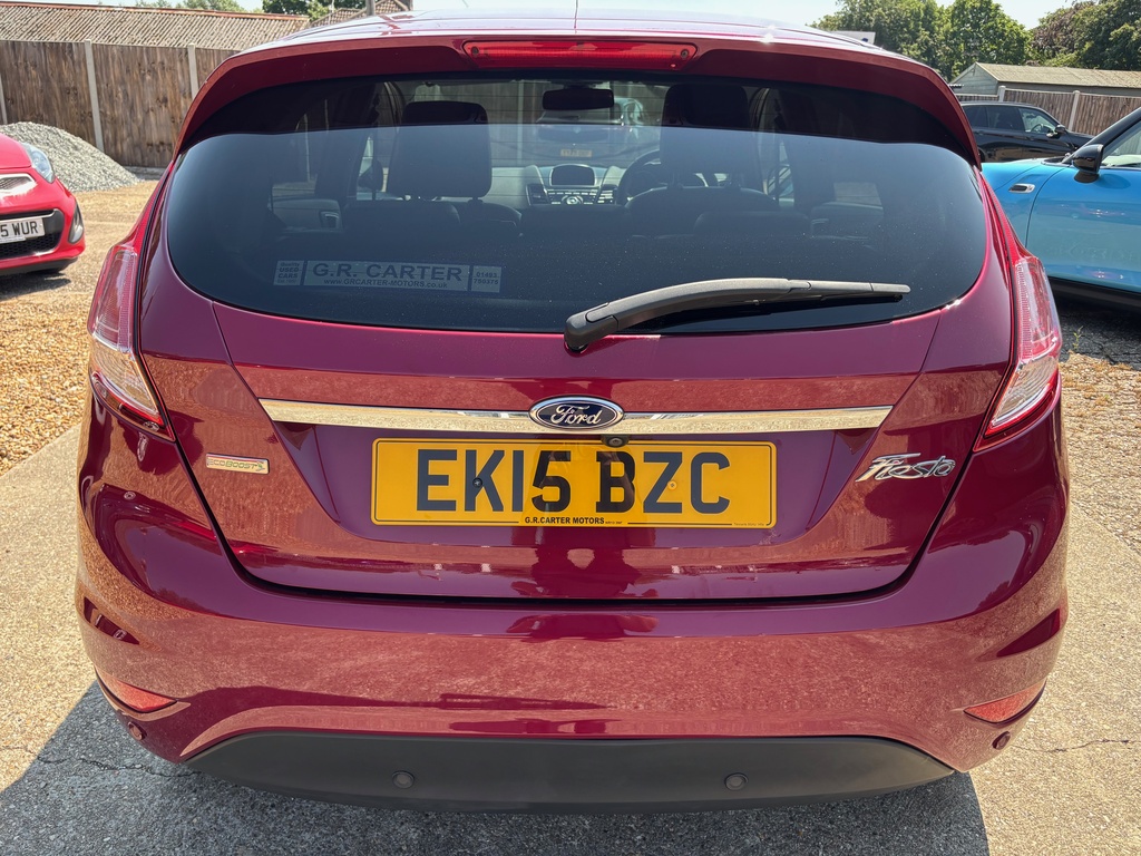 Ford Fiesta 1.0T Ecoboost Titanium X Euro 6 S S Silver #5