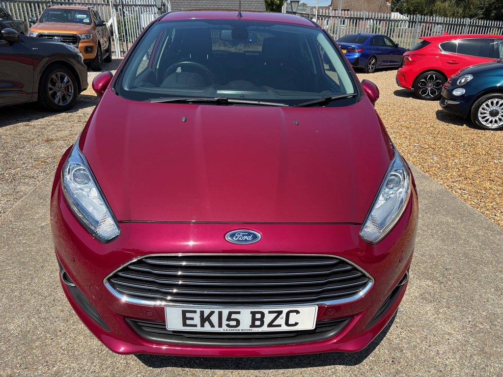 Ford Fiesta 1.0T Ecoboost Titanium X Euro 6 S S Silver #2