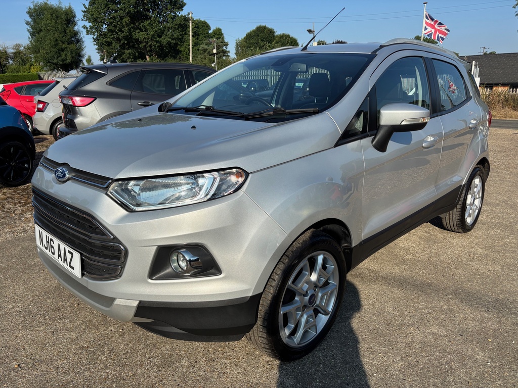 Ford Ecosport 1.0T Ecoboost Titanium 2Wd Euro 5 Silver #3