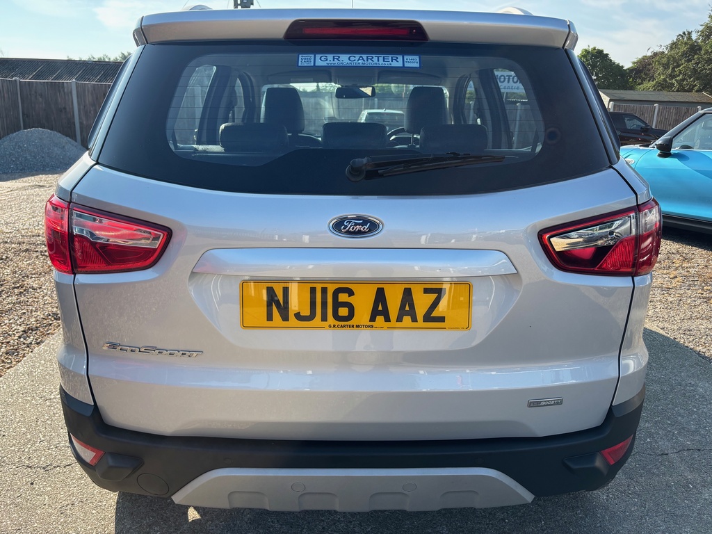 Ford Ecosport 1.0T Ecoboost Titanium 2Wd Euro 5 Silver #5
