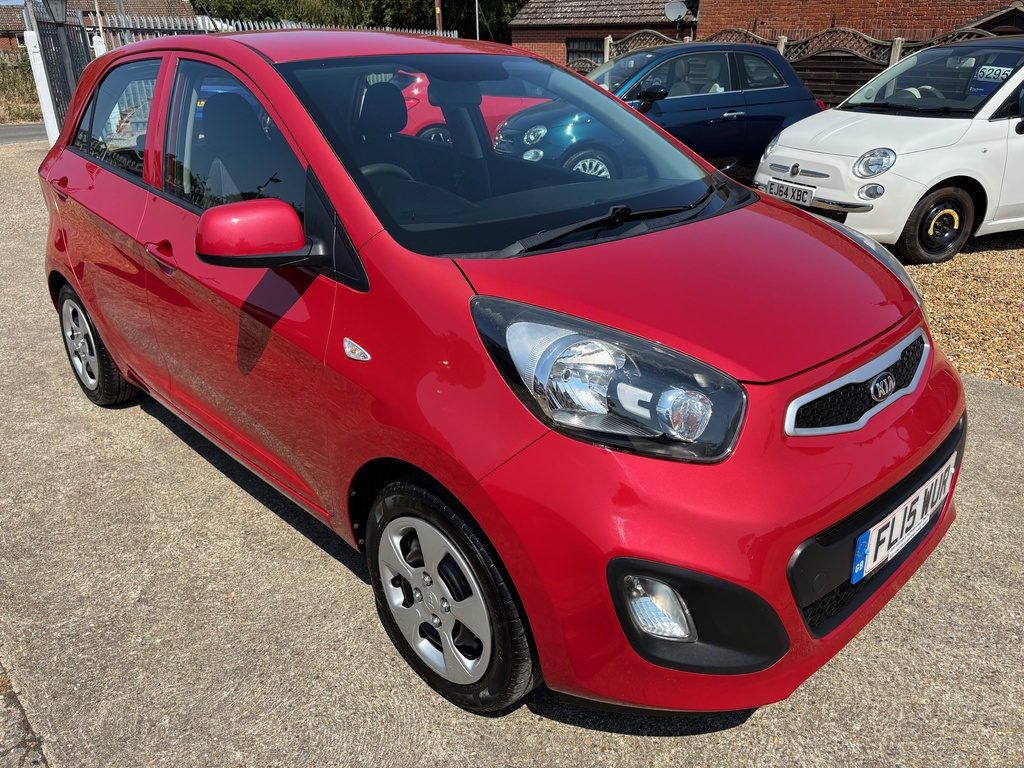 Kia Picanto 1.0 1 Euro 6 Red