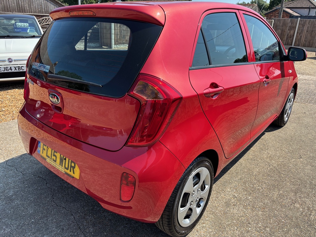 Kia Picanto 1.0 1 Euro 6 Red #5