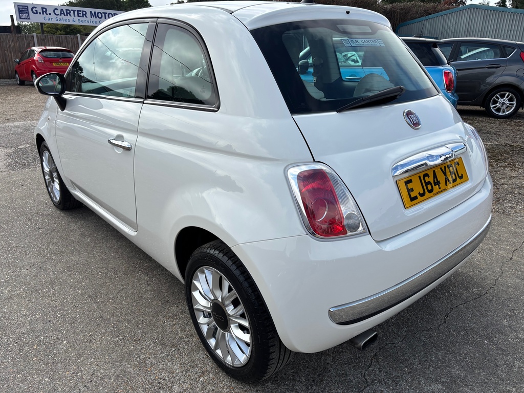Fiat 500 1.2 Lounge Euro 6 S S Blue #4