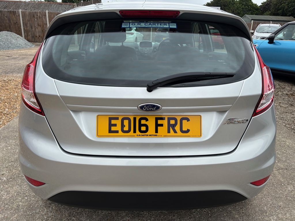 Ford Fiesta 1.25 Zetec Euro 6 Silver #5