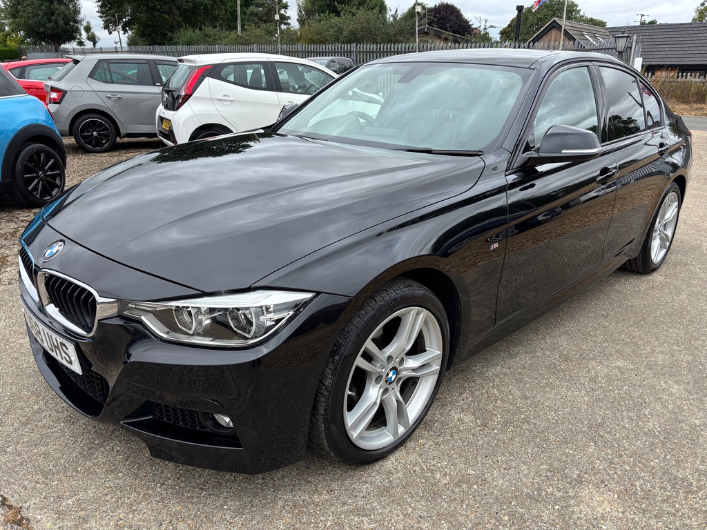 BMW 3 Series 320I M Sport Euro 6 Black #3