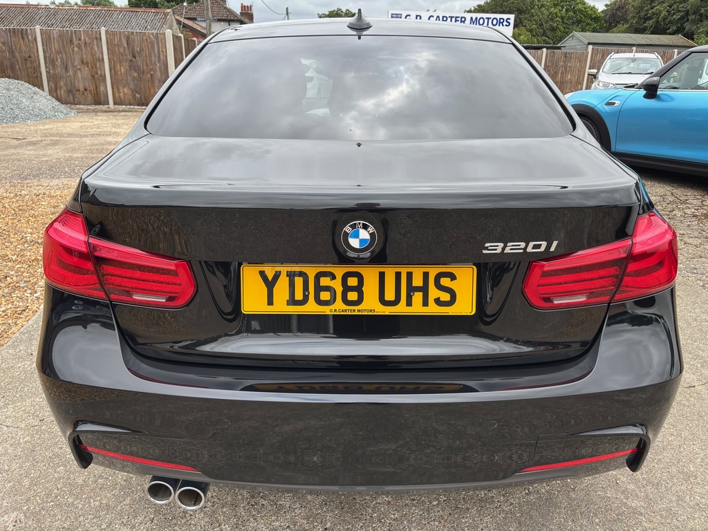 BMW 3 Series 320I M Sport Euro 6 Black #5