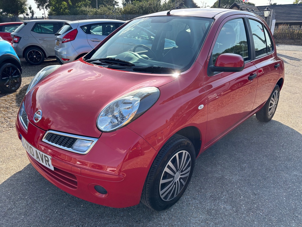 Nissan Micra 1.2 16V Visia Red #3