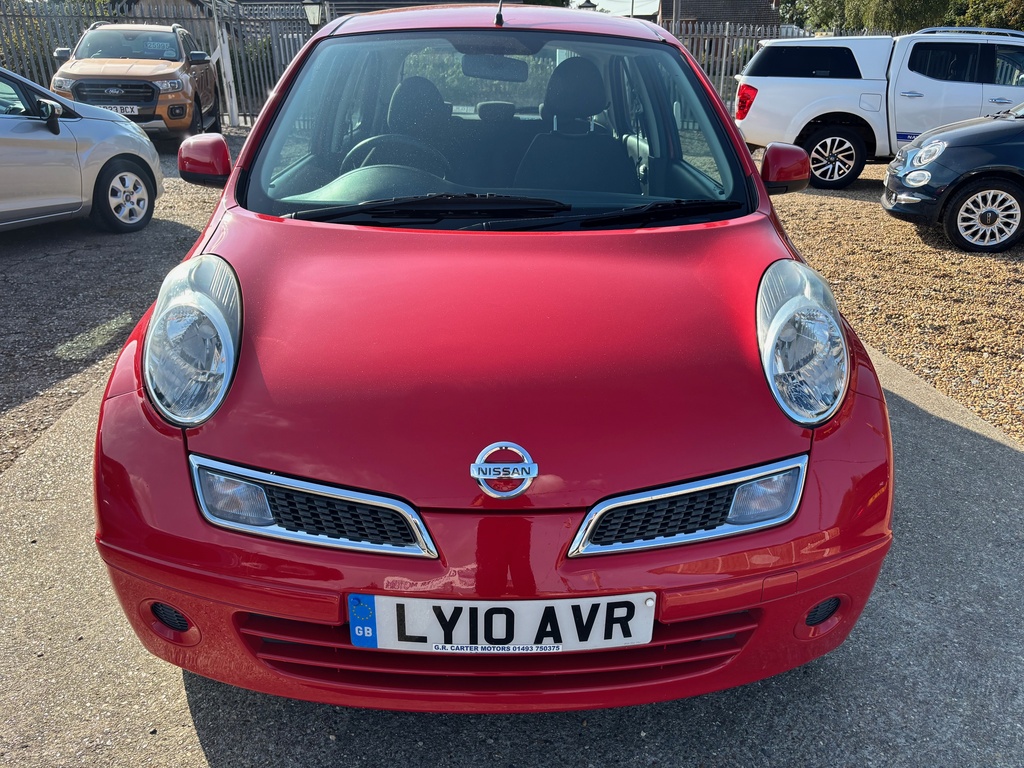 Nissan Micra 1.2 16V Visia Red #2