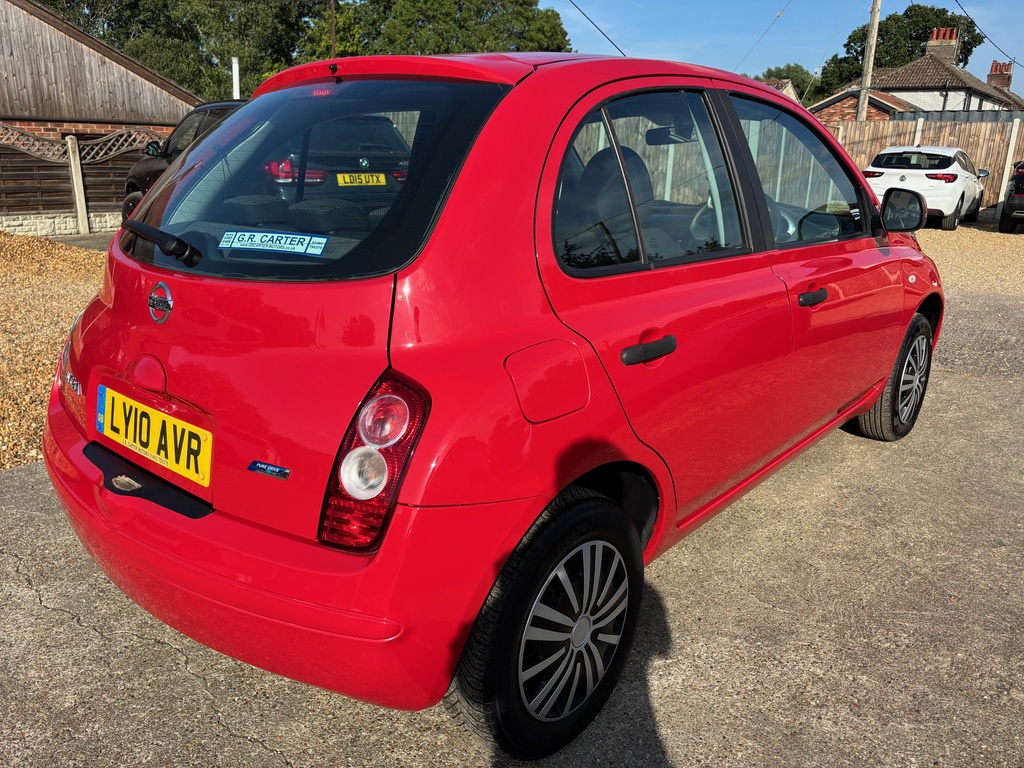 Nissan Micra 1.2 16V Visia Red #6