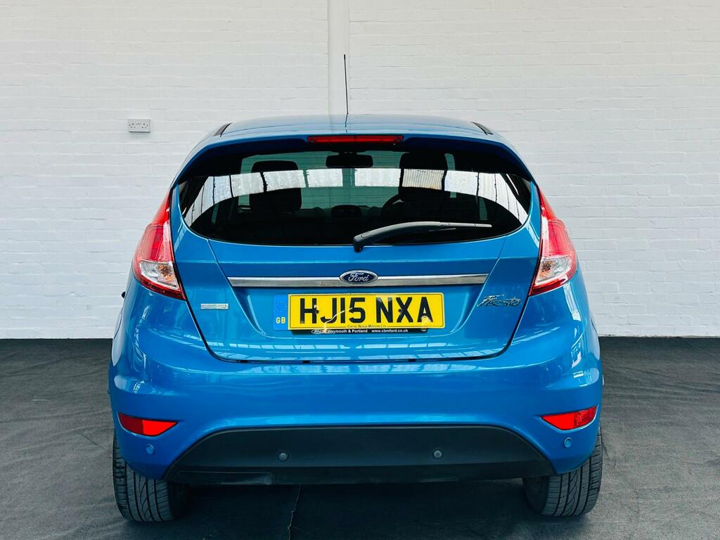 Ford Fiesta 1.0T Ecoboost Titanium Euro 6 Ss Blue #4