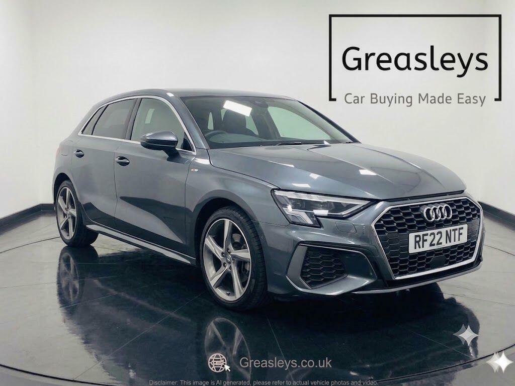 Audi A3 1.5 Tfsi 35 S Line Sportback Euro 6 Ss Grey