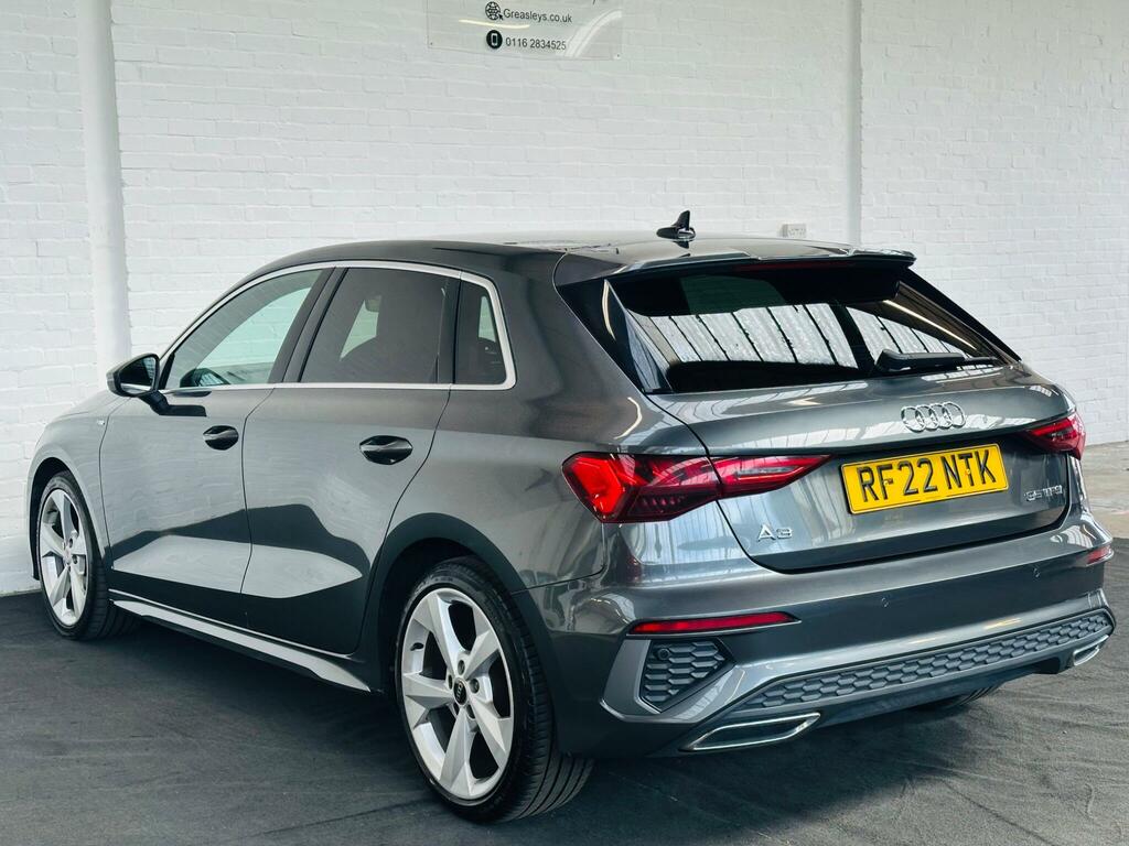 Audi A3 1.5 Tfsi 35 S Line Sportback Euro 6 Ss RF22NTK Grey #3