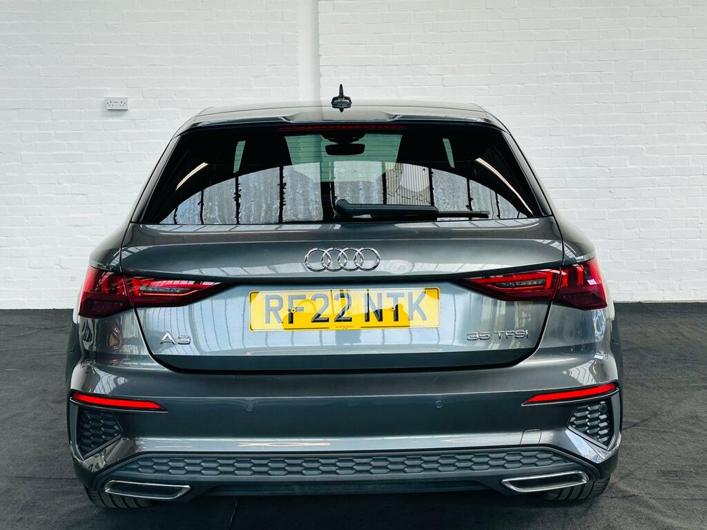 Audi A3 1.5 Tfsi 35 S Line Sportback Euro 6 Ss RF22NTK Grey #4