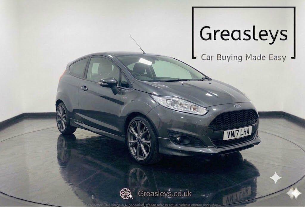 Ford Fiesta 1.0T Ecoboost St-line Euro 6 Ss Grey