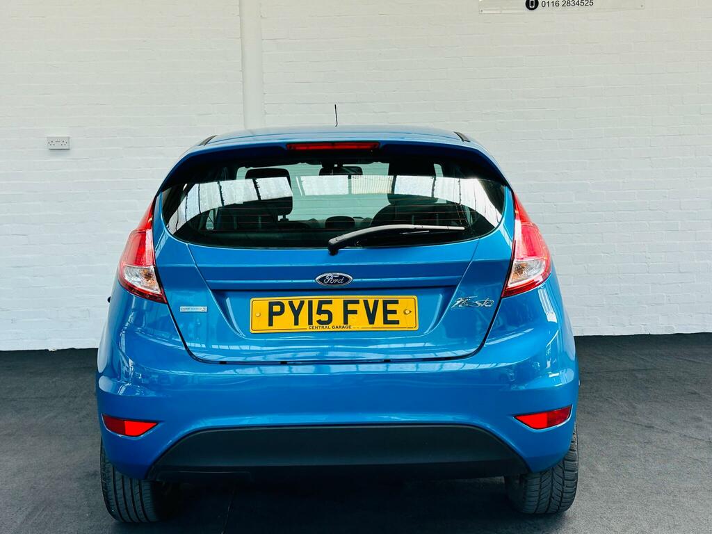 Ford Fiesta 1.0T Ecoboost Zetec Euro 6 Ss Blue #4