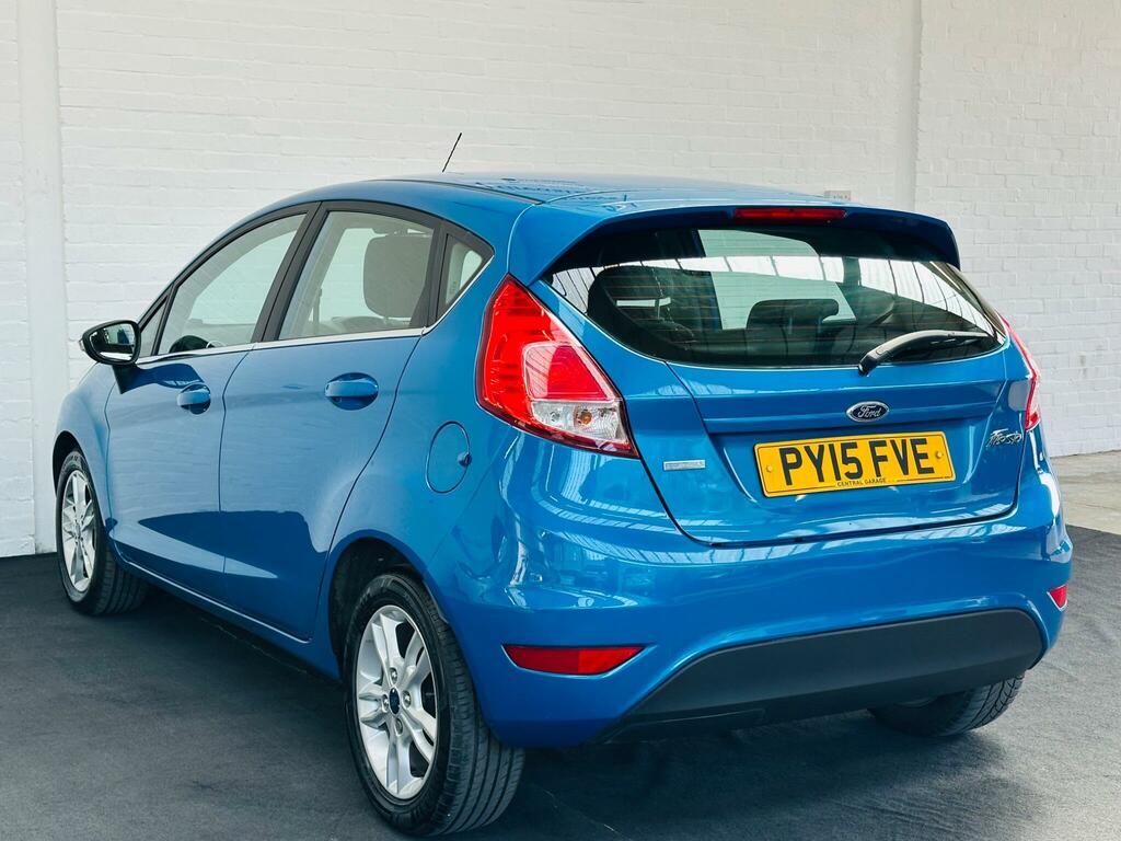 Ford Fiesta 1.0T Ecoboost Zetec Euro 6 Ss Blue #3