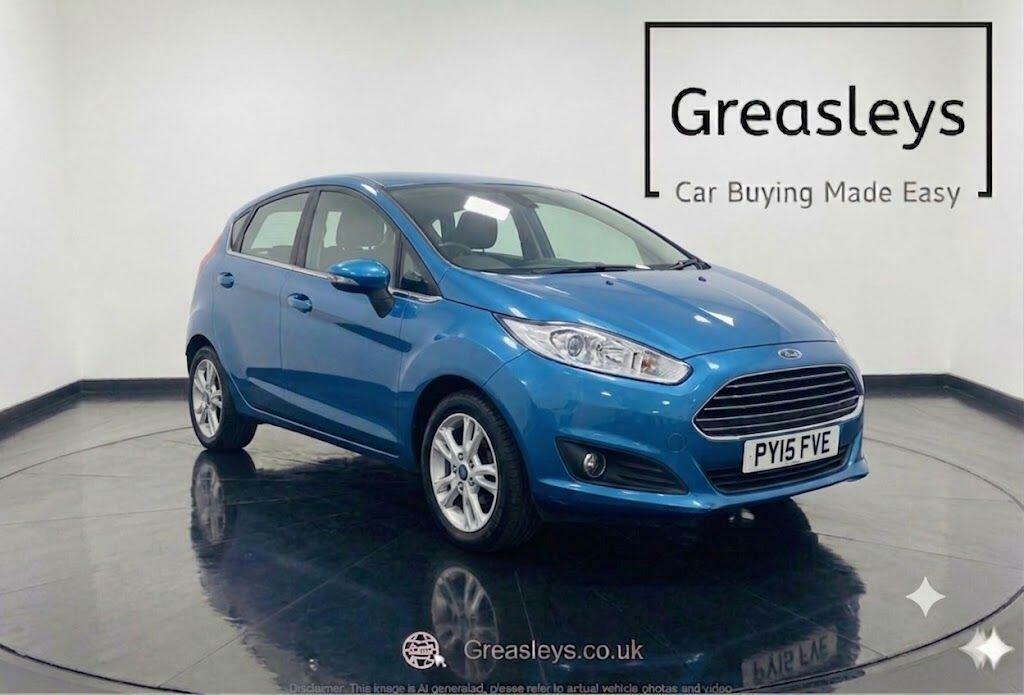 Ford Fiesta 1.0T Ecoboost Zetec Euro 6 Ss Blue