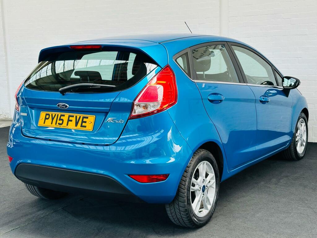 Ford Fiesta 1.0T Ecoboost Zetec Euro 6 Ss Blue #5