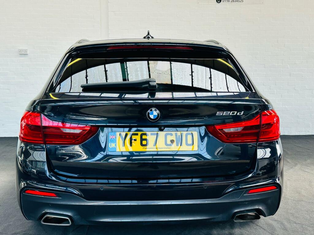 BMW 5 Series 2.0 520D M Sport Touring Euro 6 Ss Black #4