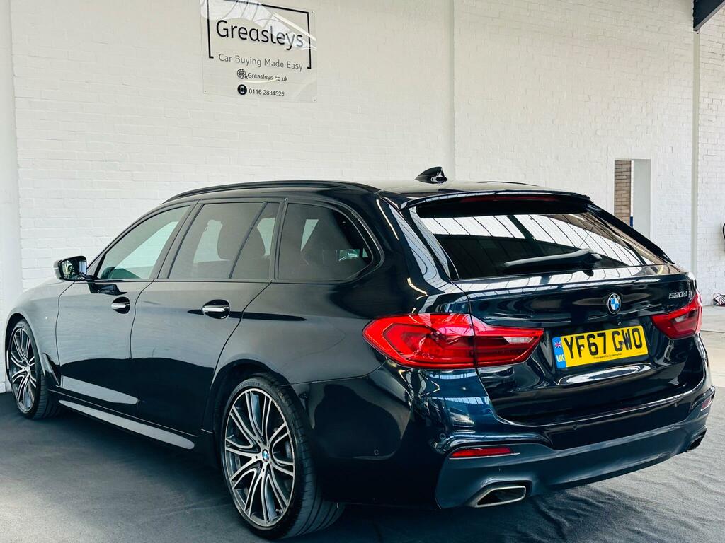BMW 5 Series 2.0 520D M Sport Touring Euro 6 Ss Black #3