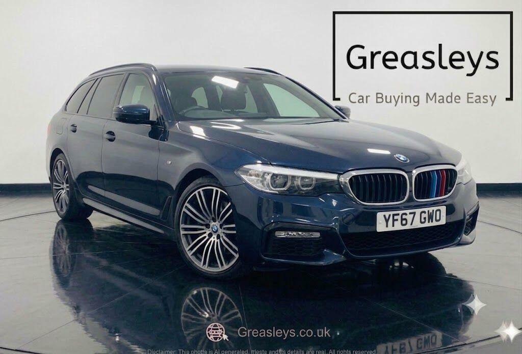 BMW 5 Series 2.0 520D M Sport Touring Euro 6 Ss Black