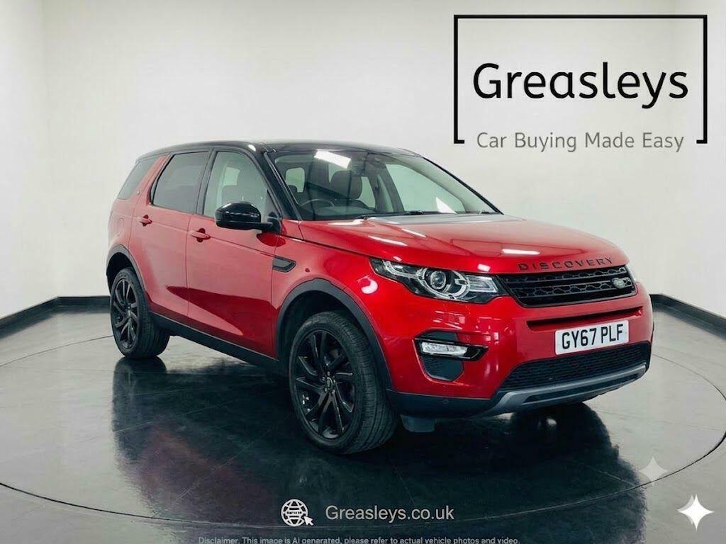 Land Rover Discovery Sport 2.0 Td4 Hse Black 4Wd Euro 6 Ss Red