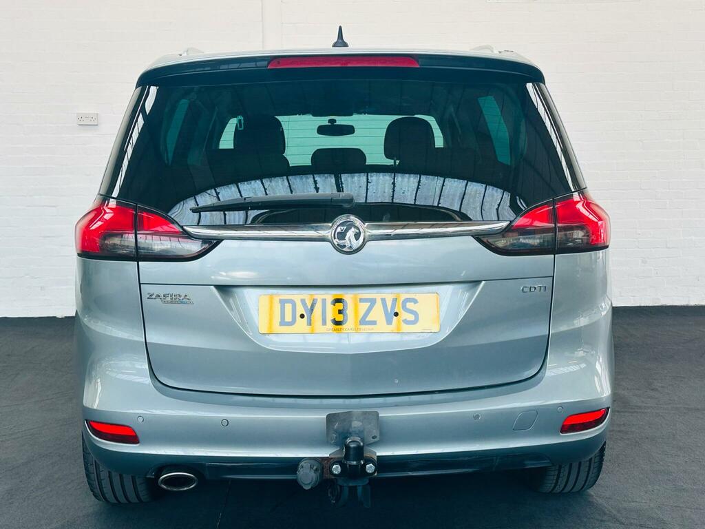 Vauxhall Zafira Tourer 2.0 Cdti Sri Euro 5 Silver #4