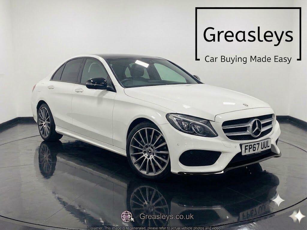 Mercedes-Benz C Class 2.1 C250d Amg Line Premium G-tronic Euro 6 Ss White