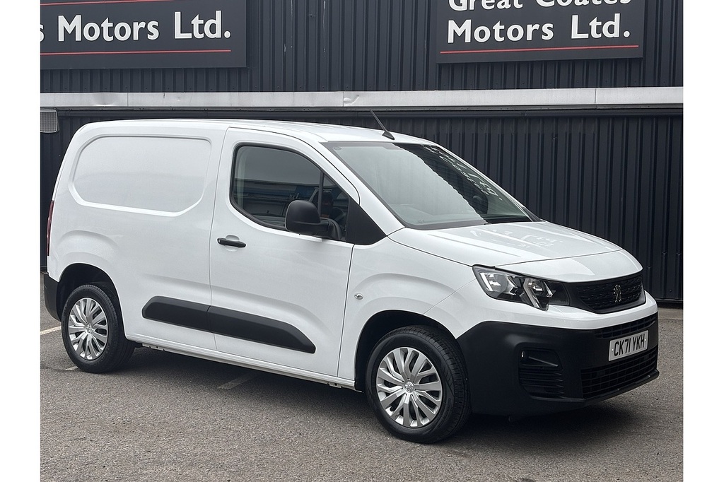 Peugeot Partner Bluehdi 1000 Professional Premium U2158 Ulez CK71YKH White