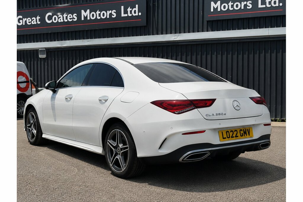 Mercedes-Benz CLA Class Cla250e Amg Line U2173 Ulez White #3