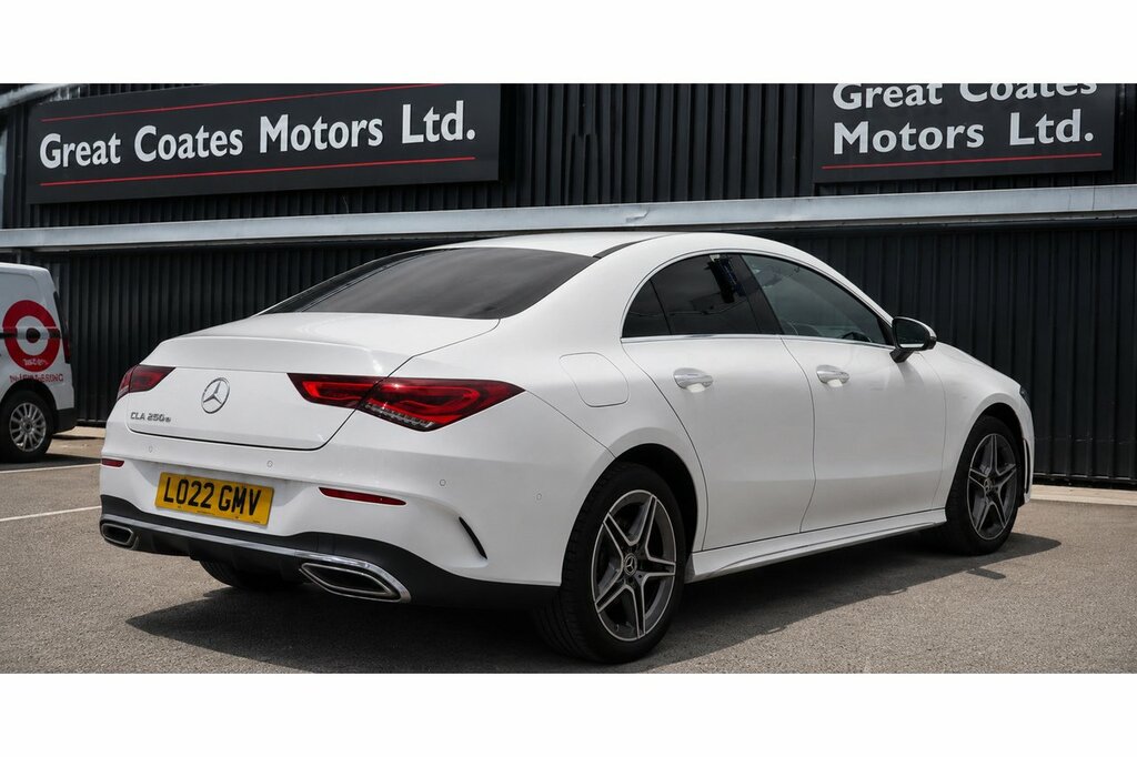 Mercedes-Benz CLA Class Cla250e Amg Line U2173 Ulez White #2