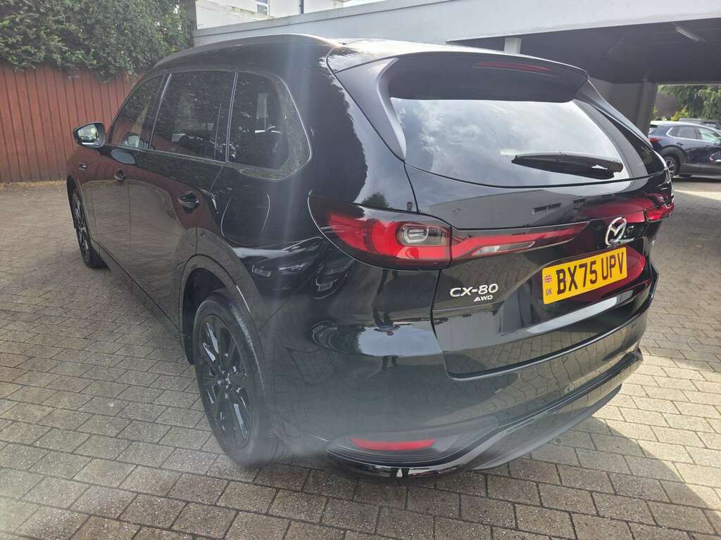 Mazda CX-80 Homura D Mhev Aut BX75UPV Black #3