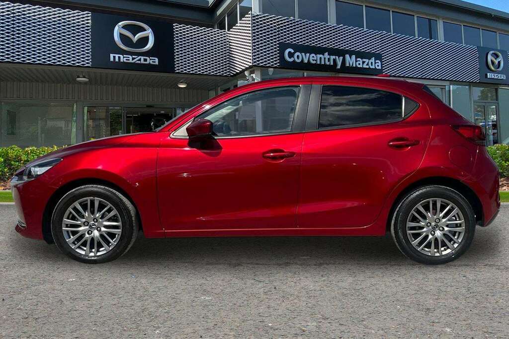 Mazda 2 1.5 90Ps Gt Sport Nav Blue Grey Leather BU21CTO Red #4