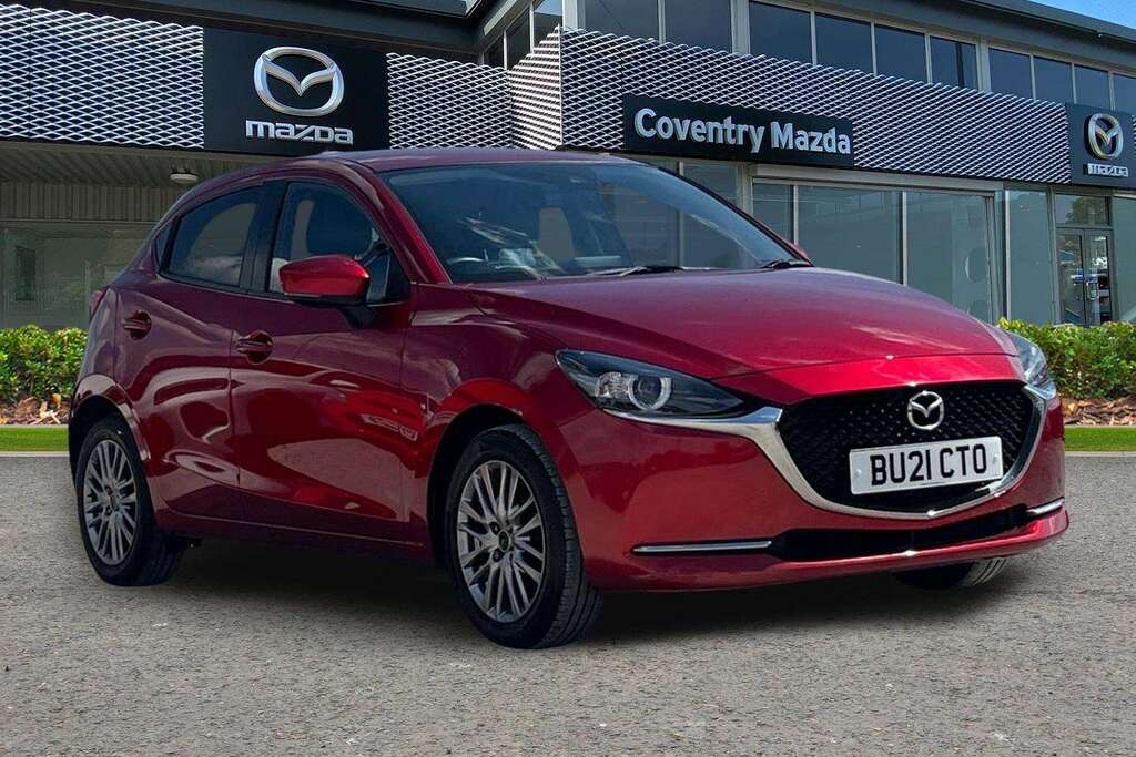 Mazda 2 1.5 90Ps Gt Sport Nav Blue Grey Leather BU21CTO Red