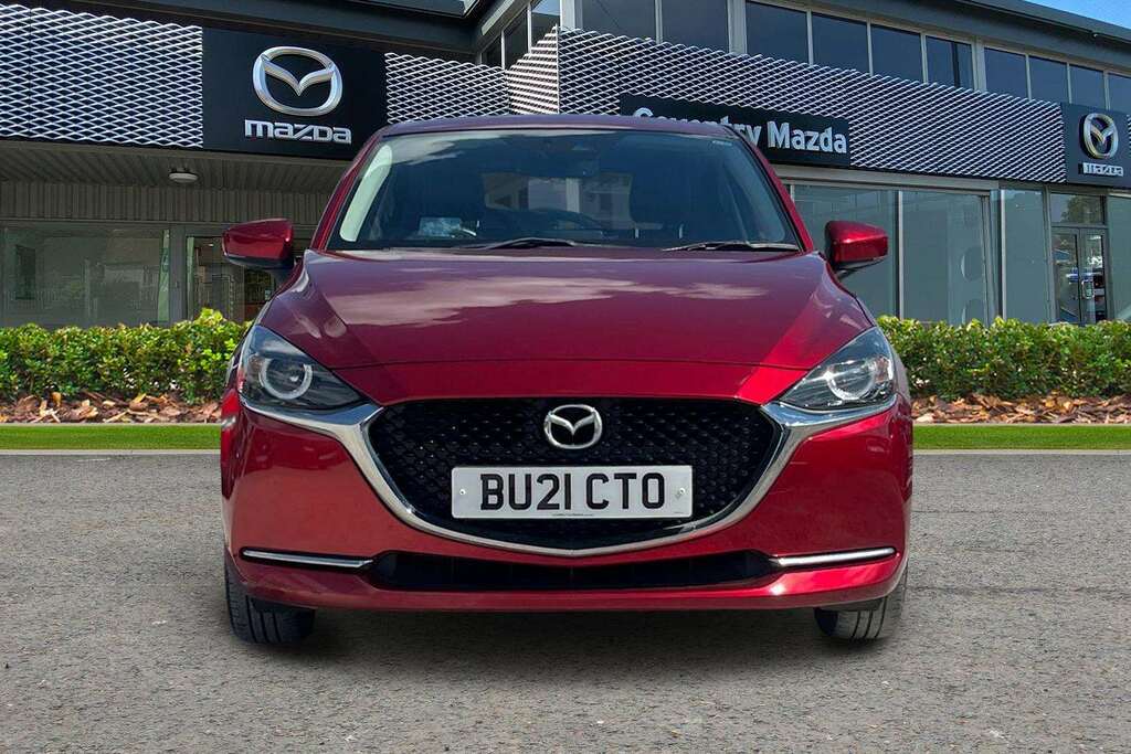 Mazda 2 1.5 90Ps Gt Sport Nav Blue Grey Leather BU21CTO Red #6