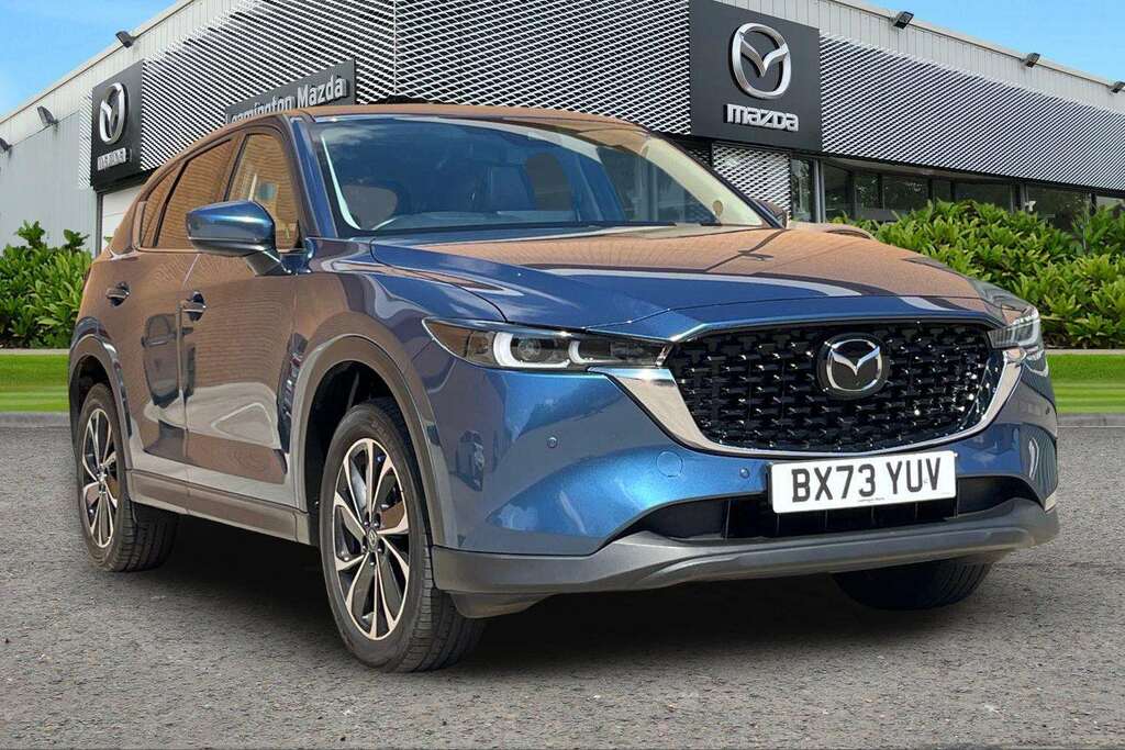 Mazda CX-5 Exclusive-line Mhev BX73YUV Blue