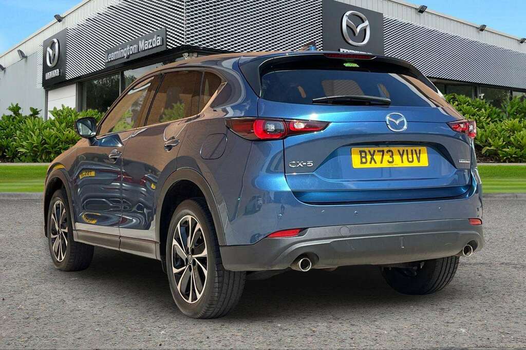 Mazda CX-5 Exclusive-line Mhev BX73YUV Blue #2