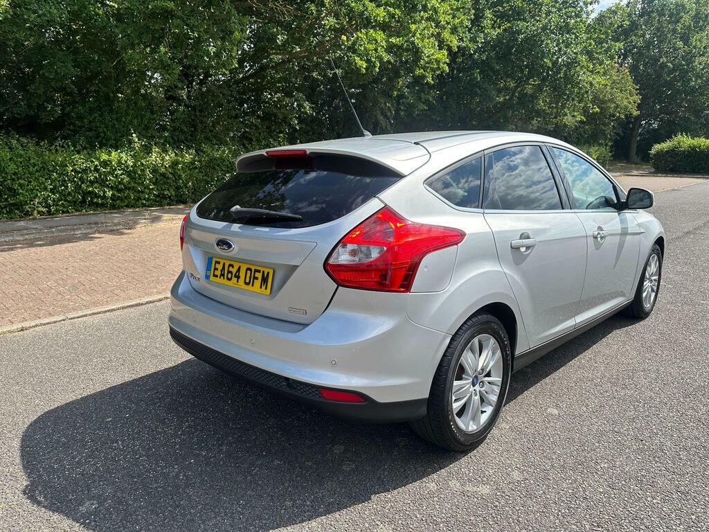 Ford Focus 1.0T Ecoboost Titanium Navigator Euro 5 S S EA64OFM Silver #6