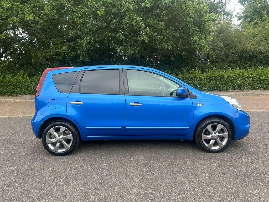 Nissan Note 1.6 16V N-tec Euro 5 Blue #4