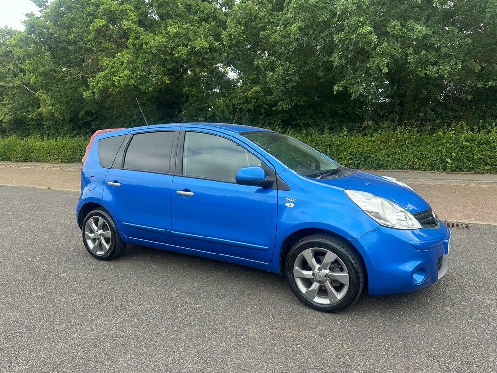Nissan Note 1.6 16V N-tec Euro 5 Blue #2