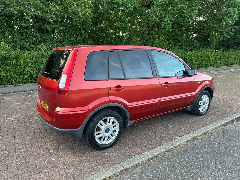 Ford Fusion 1.4 Zetec Climate Red #4